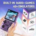 KINHANK Open Source K36 Retro Handheld Video Game Console 16000 Games Emulator for PS1/PSP/DC/N64/SS 500nit 3.5 Inch IPS Screen.