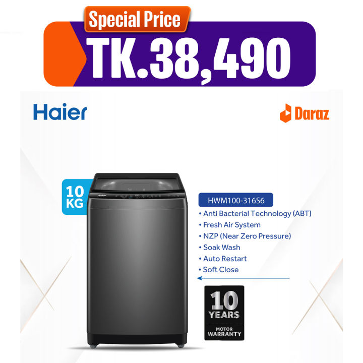 Haier%2010%20KG%20Top%20Loading%20Washing%20Machine/air%20dry/fresh%20air%20system/near%20zero%20water%20pressure/NZP%20(HWM100-316S6)%20-%20Image%202