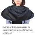 Professional Barber Cloak Foldable Umbrella Hair Cutting Cape Waterproof Haircutting Apron Home Hairdressing DIY Tools. 