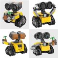 -Classic Movie Mini Robot Wall-e MOC Building Blocks Model DIY Bricks Kits Creative Toys for Kids Intelligence Game  . 