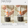 Vacuum Sealed Tank Coffee Beans Vacuum Jar Kitchen Cereals Storage Box Airtight Container Moisture-Proof Sealed Canister for Tea. 