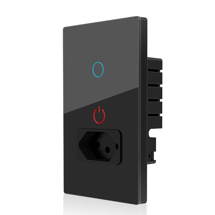 Melery%20Tuya%20Wifi%20Smart%20Brazil%20Light%20Switch%20Wall%20Socket%20Plug%20Outlet%20Touch%20Sensor%20Glass%20Panel%20Remote%20by%20Alexa%20Dot%20%20Home%20lightify%20-%20Image%207