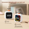 Productivity Cube Timer Gravity Sensor Flipping LED Display 4 Preset Time Dual Modes Countdown Cooking Study Mini Digital Timer. 