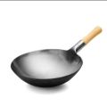 Iron Wok Chowmin Kadai 34 cm Deep Kadai Chinese Design For Restaurants. 