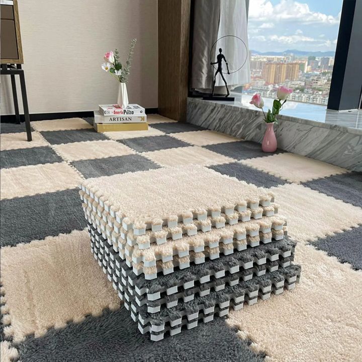 30*30CM%20Soft%20Plush%20Kids%20Carpet%20Baby%20Play%20Mat%2010PCS%20Puzzle%20Carpet%20Warm%20Playmat%20Interlocking%20Exercise%20Tiles%20Foam%20Children's%20Mat%20-%20Image%205