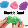 Mini Sand 250g Random Color for Kids with Assorted Moulds - Kinetic Sand Kit Activity Toys, Soft Sand Clay Toys for Boys & Girls. 