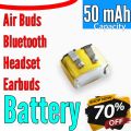 Airbuds / Bluetooth / Earbuds / Headsets Battery  (50 mAh) Original Quality. 