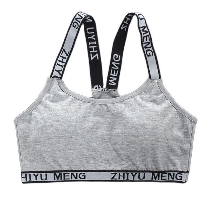3pcs%20Teenage%20Bra%20Girl%20Vest%20Cotton%20Teen%20Girls's%20Sports%20Lingerie%20Adolescente%20Kids%20Underwear%20Letter%20Racerback%20Student%20Training%20Bras%20-%20Image%203