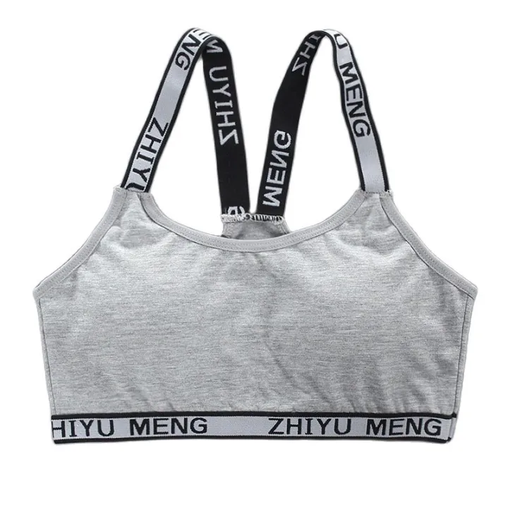 3pcs%20Teenage%20Bra%20Girl%20Vest%20Cotton%20Teen%20Girls's%20Sports%20Lingerie%20Adolescente%20Kids%20Underwear%20Letter%20Racerback%20Student%20Training%20Bras%20-%20Image%203