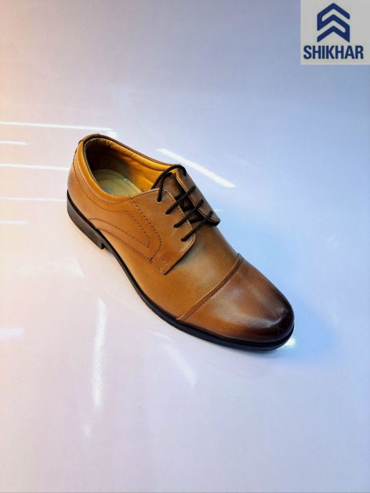 Shikhar Men's Genuine Leather Shoes