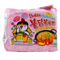 Samyang Buldak Carbonara Hot Chicken Flavour Ramen 650gram (130g x 5 packet). 