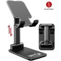Mobile Stand T1 Universal Adjustable Desktop Tablet Mobile Phone Stand Black Color. 