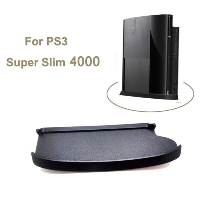 For PS3 Slim 4000 Skid Proof Console Vertical Stand For Playstation Super Slim 4000 Console Game Stand Holder Plastic Base