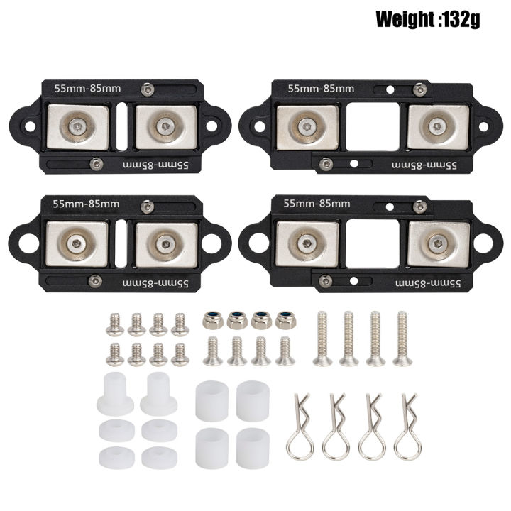 4PCS%2055-85mm%20Adjustable%20Magnet%20Body%20Posts%20Invisible%20Magnetic%20Car%20Shell%20Mount%20for%201/10%20RC%20Crawler%20Axial%20SCX10%20%20TRX4%20TRX-6%20-%20Image%204