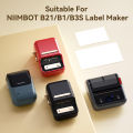 Niimbot Label Printer White Paper Sticker B1 B21 B203 Label Maker Tape 30x20mm 50x80mm Bigger Size B3S for Mini Mobile Labeller. 