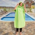 Hooded Microfiber Towel Quick Dry Swim Beach Towel  Unisex Travel Surf Sauna Gym Lightweight Bathrobe Cape Changing Robe . 