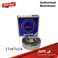 NSK Japan original rear wheel bearing in Yamaha Nmax 155 arm swing bearing 93306-303yrkpl5 17x47x14 mm.. 