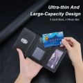 Powerful Magnetic Leather Wallet Magsafe for IPhone 16 15 Pro Max for IPhone 15 14 Pro Card Holder Phone Pouch Protective Case. 