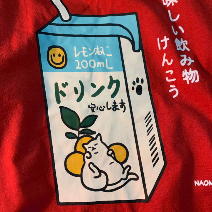 Cute%20Japanese%20Cat%20Print%20Oversized%20T-shirt%20Women%20Men%20Short%20Sleeve%20Loose%20Casual%20Tee%20Shirt%20Streetwear%20Tops%20Cotton%20Harajuku%20Clothing%20-%20Image%206