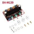 XH-M139 Digital Subwoofer Power Amplifier Board 2x50W 100W 2.1 Channel TPA3116D2 3 Sound Channels Energy Saving Pure HiFi Music. 