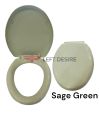 Commode Seat Cover/Toilet Seat Cover, Sage Green Color. 