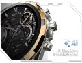 Ronin R-014 LUXE Smart Watch Amoled + AOD display | HD resolution | Luxury stainless steel built. 