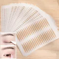 400Pcs Invisible Eyelid Sticker Double Eyelid Transparent Self Adhesive Mesh-Lace Eye Tape Sticker Ladies Eye Makeup Tools. 
