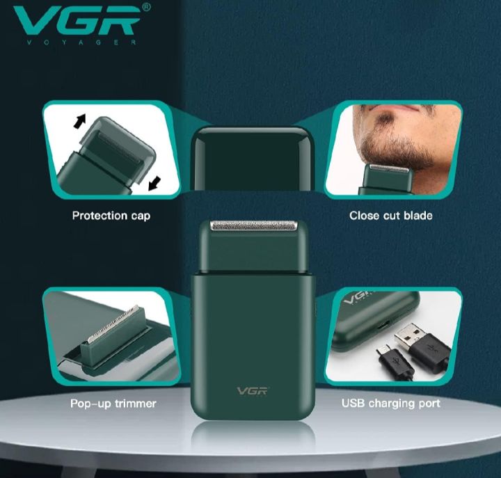 VGR%20V%20390%20Professional%20Electric%20Shaver%20Rechargeable%20Razor%20For%20Face%20Care%20Beard%20Trimmer%20-%20Image%202
