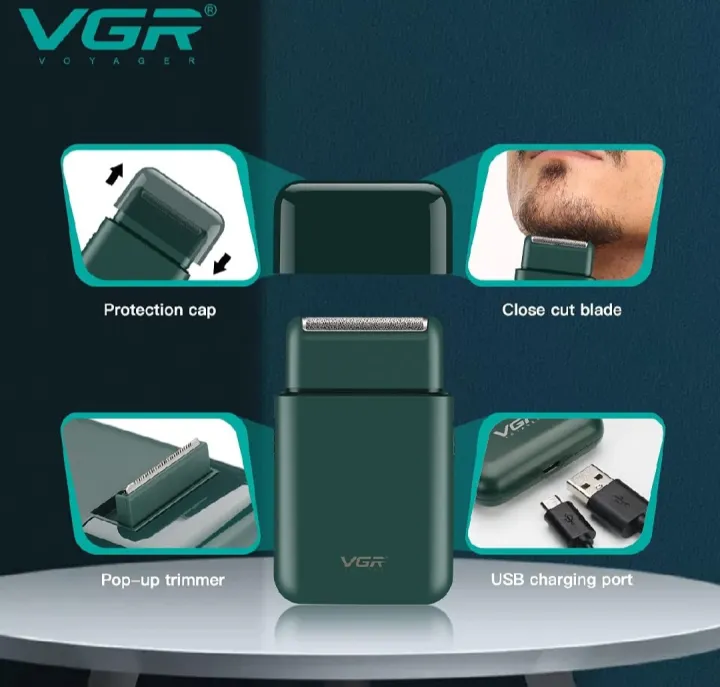VGR%20V%20390%20Professional%20Electric%20Shaver%20Rechargeable%20Razor%20For%20Face%20Care%20Beard%20Trimmer%20-%20Image%202