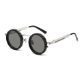 ND Dimming Glasses Polarized Sunglasses Men Women Round Retro Punk Driving Eyeglasses Outdoor Shades UV400 Adjustable Eyewear.