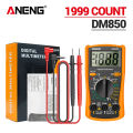 ANENG DM850 Automatic Professional Digital Multimeter 1999 Counts Auto AC/DC Votage Tester Ohm Current Ammeter Detector Tool. 