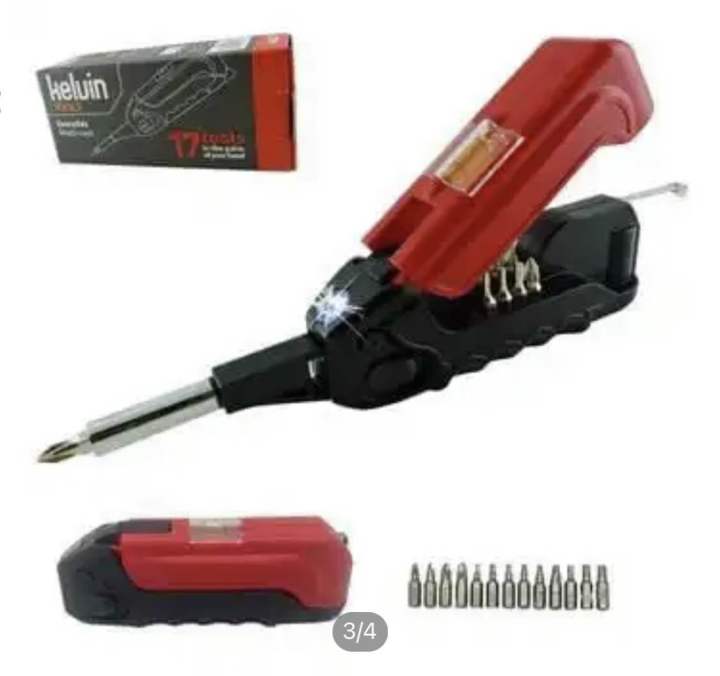 Screwdriver multipurpose tool set