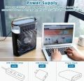 Portable Air Conditioner Fan Personal Cooler Desk Fan for Shop, Office, Kitchen, USB Powered Mini AC, Portable Humidifier Air Cooler Fan, Mini Cooler For Home With 3 Speed Mode. 