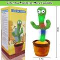 Dancing cactus talking toy. 