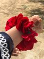 artificial flower hand gajra. 