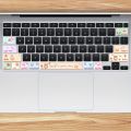 1PCS Cute Bear Pattern Cute Cat Pattern Laptop Partial Keyboard Skin Stickers. 