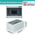 HT Series Junction Box 2/3/5/8/12/15/18/24 WAY PC Plastic Outdoor Electrical IP65 Waterproof Distribution Box Switch Box. 