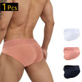 ADANNU Men Underwear Bikini Briefs Modal Fashion Breathable Lingerie Panties Male High Fork Underpants Underpants AD768. 