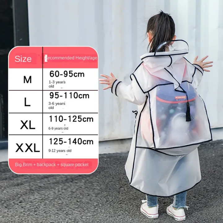 Children%20New%20One%20Piece%20Waterproof%20Thickened%20Raincoat%20Summer%20Primary%20School%20Student%20Carrying%20Schoolbag%20Position%20Raincoat%20Cartoon%20-%20Image%208