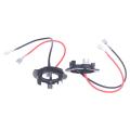 2Pcs Headlight Accessories Headlamp Socket Adapter For Golf 5 MK5  H7 LED Headlight Bulb Base Holder Retainer Lamp Base. 