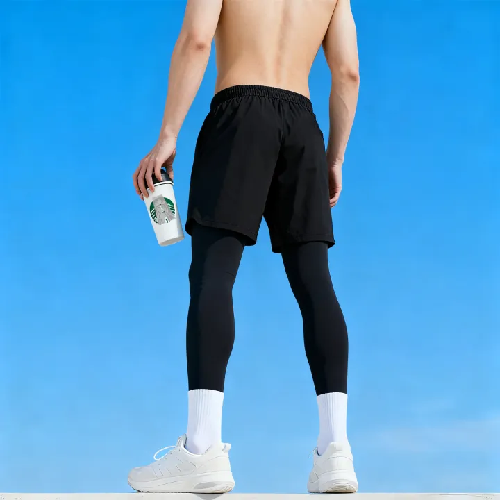 Men's%20Compression%20Pants%20with%20Shorts%20Gym%20Running%20Workout%20Leggings%20High%20Elasticity%20Quick-Dry%20Training%20Pants%20-%20Image%204