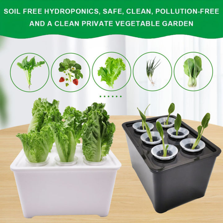 Gardening Nursery Pots Indoor Hydroponics Grower Kit Universal Hydroponic System Planting Container s