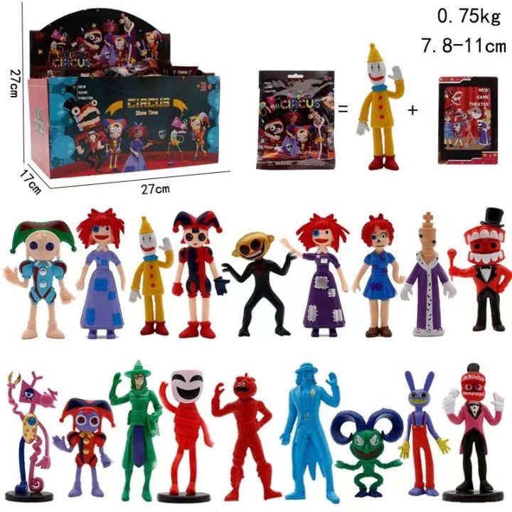 New the Amazing Digital Circus Model, Size 4-10cm.