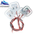 4PCS Human Scale Load Cell Weight Sensors + HX711 AD Module Weight Sensor Electronic Scale Weighing Pressure Sensor DIY Kit. 