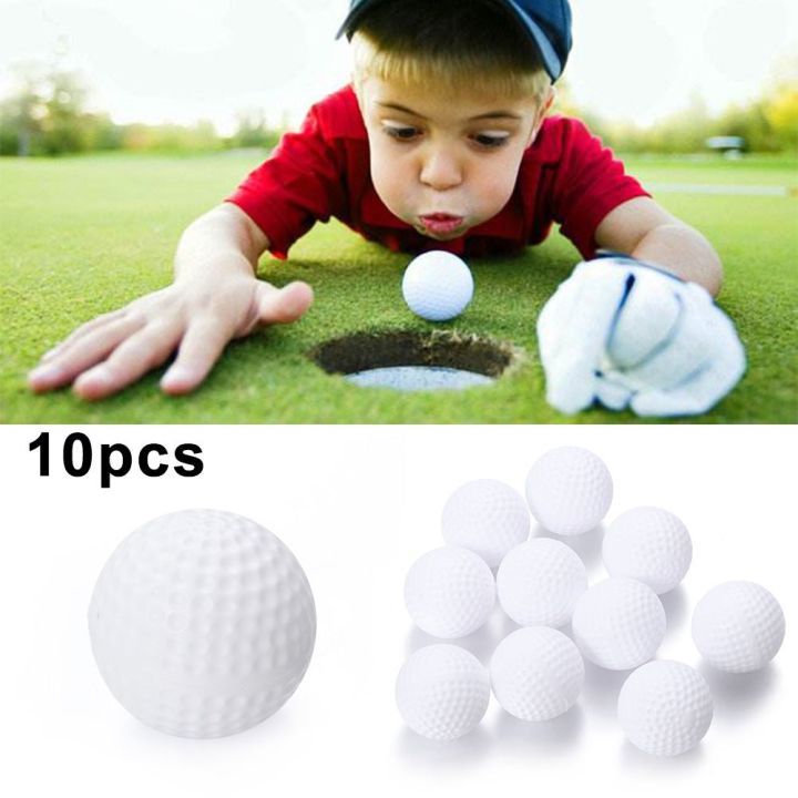 Practice%20Golf%20Balls%2010%20Pcs%20White%20True%20Flight%20Soft%20Indoor%20Air%20Ball's%20-%20Image%202