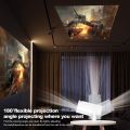 P30, P330 & P50 Smart Android 11 Projector Quad Core Dual Wifi6 Support 4K 1080P BT5.0 native 1280*720P Allwinner H713 Home Cinema Outdoor Indoor Projector better than HY300 HY320. 