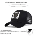 Unisex Cat Embroidery Baseball Net Caps Spring Summer Outdoor Adjustable Casual Hats Sunscreen Hat. 