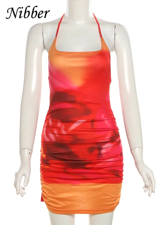 Nibber%20Spaghetti%20Strap%20%20Dress%20Women%20Y2K%20Backless%20Peach%20Hip%20Lace%20Up%20Bodycon%20Gradient%20Print%20Summer%20Beach%20Vacation%20Clubwear%20-%20Image%206