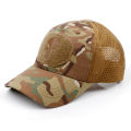 2024 New Summer Camouflage Skull Baseball Mesh Cap Adjustable Airsoft Outdoor Tactical Hiking Casquette Hats For Men Women. 