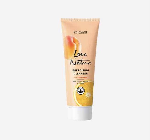 Love Nature Energising Cleanser with Organic Apricot & Orange